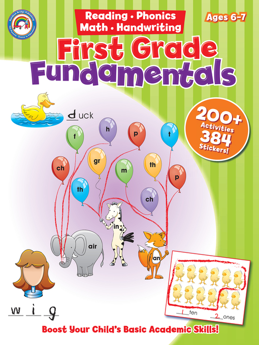 Title details for First Grade Fundamentals, Grade 1 by Rainbow Bridge Publishing - Available